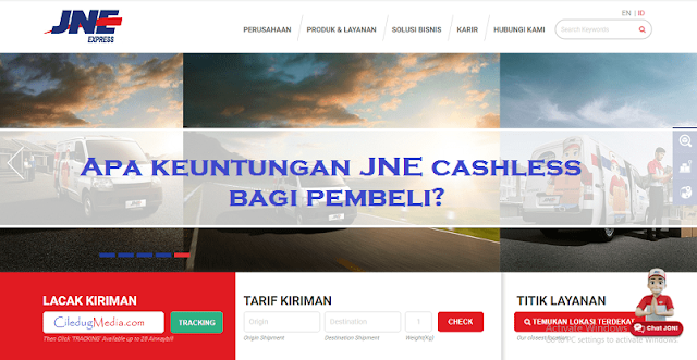 Keuntungan JNE Cashless Bagi Pembeli